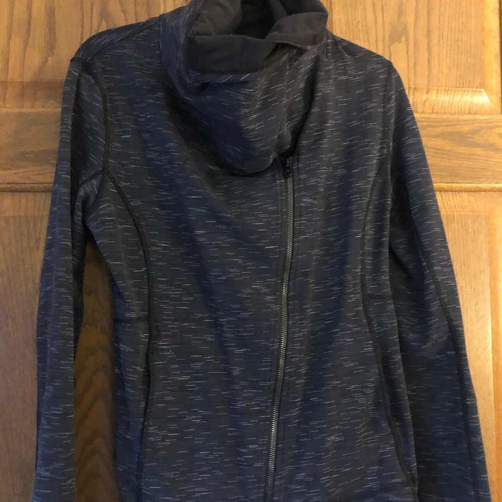 Lucy asymmetrical zip-up jacket